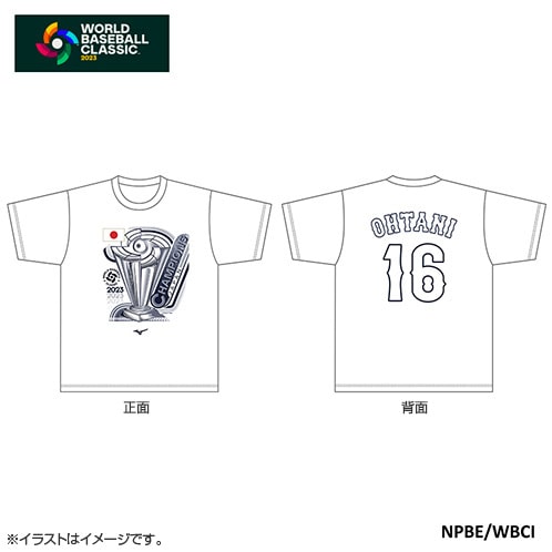WBC 2023 チャンピオン 侍JAPAN 優勝 Tシャツ メンズ L - Tシャツ